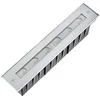 Image de KapegoLED Spot encastrable au sol Line II WW, 10 W, asymétrique, 220-240 V AC, 3000 K, acier inoxydable