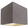 Image de kapego Montage mural Lampe, Cube, gris foncé Classe d'efficacité énergétique?: A + +   E