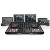 Image de Reloop Mixon 8 Pro Contrôleur de performance multi-plateforme 4 canaux pour Serato & djay, écrans Jogwheel & 4 interrupteurs à bascule FX instantanés, double interface audio avec USB-C et mixage