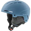 Image de uvex Stance - Casque de ski robuste et ventilé pour homme et femme avec ajustement individuel de la taille - Bleu pierre mat - 58-62 cm