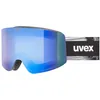 Image de Uvex Provoqe Fm Masque de Ski Adulte Filtre Catégorie 2 Amélioration du Contraste Noir Mat Dl/Blue-Clear Taille Unique