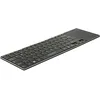 Image de DELOCK Clavier Wi-Fi pour Smart TV et PC/ordinateur portable avec pavé tactile 6 mm