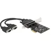 Image de Delock 90048 Carte PCI Express vers 2 x série RS-422/485 avec Protection ESD 15 KV