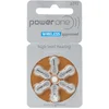 Image de Power One Piles Auditives p312 Marron, 1,45 V, 170 mAh - Lot de 6