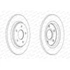 Image de FERODO DDF1808C Disques de frein