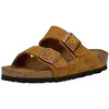 Image de Birkenstock Arizona Sandales à bout ouvert pour homme, beige, 45 EU