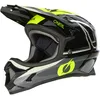 Image de O'NEAL | Casque VTT fullface | MTB DH Downhill FR Freeride | Coque ABS, fermeture magnétique, dépasse la norme de sécurité EN1078 | SONUS Helmet SPLIT V.23 | Adulte | Noir Néon-Jaune | L
