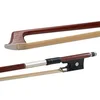 Image de Gewa Archet pour violon Massaranduba élève 1/2 grenouille ébène, baguette anguleuse