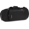 Image de GEWA sac de transport Premium pour baryton forme droite - Cordura 600 Denier - Résistant à la déchirure et à l'eau - Rembourrage de 30 mm - Renfort en contreplaqué pour pavillon - Noir
