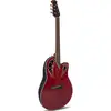 Image de Ovation CE48-RR Celebrity Super Shallow Ruby Red elektrisch-akoestische westerngitaar