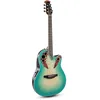 Image de Ovation Guitare électro-acoustique Celebrity Elite Plus CE44X Mid Cutaway - Table en bois précieux - Corps en lyrachord mi-profond - Mintburst - CE44X-9B-G
