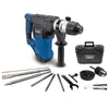 Image de Scheppach Marteau perforateur électrique DH1500 Plus   Puissance 1500 W   Force d’impact 7 J   4250 coups/min   Mandrin SDS-Plus   Livré avec forets et burins