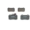 Image de Bosch Automotive BP1275 Plaquettes de frein - Essieu avant - certification ECE-R90-1 jeu de 4 plaquettes
