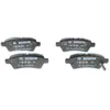 Image de Bosch Automotive BP1277 Plaquettes de frein - Essieu arrière - certification ECE-R90-1 jeu de 4 plaquettes