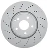 Image de Bosch Automotive BD1552 Disques de frein - Essieu avant - 1 disque unitaire