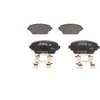 Image de Bosch Automotive Plaquettes de frein BP932 - Essieu avant - Certification ECE-R90 - Quatre plaquettes de frein par kit