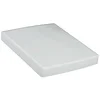 Image de Villeroy Boch Memento & 9M17S1 Abattant de WC rapide à fermeture douce et charnières/R1/chromé Blanc