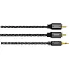 Image de Câble Jack/RCA AVINITY audio 1.5m x2 RCA / 1 Jack stereo