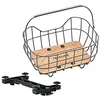 Image de Tubus Carrier Systems GmbH Système de panier Racktime Baskit Breeze 2.0 pour adulte - Argenté - 47 x 35 x 24 cm