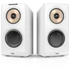 Image de Teufel Stereo M 2 - Paire d'enceintes d'étagère actives sans fil Bluetooth Wi-Fi Multiroom Streaming - Boîtier en bois - Haut-parleurs HiFi - Système à 3 voies - 100 W - Chromecast intégré - Blanc