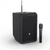 Image de LD Systems ANNY 8 HHD B5 Stage Black met handheld 584-608 MHz