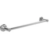 Image de Villeroy & Boch Elements Tender Porte-serviettes de salle de bain, pour montage mural, en zinc, rond, longueur 504 mm, chromé