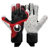 Image de uhlsport Powerline Supergrip+ HN Gants de gardien de but de football pour enfants et hommes, gants de gardien de but avec une nouvelle formule de mous