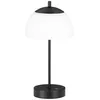Image de easy! BY FHL! | Lampe de table LED à intensité variable sans fil avec batterie | Luminosité réglable en continu par interrupteur à capteur | Changement de couleur 3 niveaux (sable / verre opale mat)