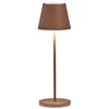 Image de easy! BY FHL COSENZA Lampe de table d'extérieur sans fil avec port USB et station de charge Couleur rouille