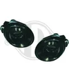 Image de Jeu de phares antibrouillard E46+39 pour 1214250/1215350/1223250 (noir)
