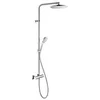 Image de Duravit Système de douche B.2 avec thermostat de douche, douchette, pommeau de douche, flexible de douche Chromé