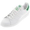 Image de adidas Originals Baskets basses Stan Smith unisexes pour adulte, blanc/vert, 40.5 EU