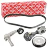 Image de febi bilstein 107429 Kit de courroie trapézoïdale avec tendeur de courroie, nombre de nervures 1, 1 pièce