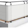 Image de Sol Royal brise vue balcon extérieur PES avec oeillets cordons protection UV