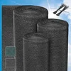Image de Sol Royal Brise Vue 50m x 2m Filet Tissu d'Ombrage 165g/m²   Protection Solaire Opaque Protection UV, Attache Câbles pour Fixation Facile   HDPE Pare Vue Soleil Ombrageant Clôture Jardin Gris   SG80
