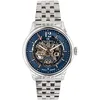 Image de Carl von Zeyten Homme Analogique Automatique Montre avec Bracelet en Acier Inoxydable CVZ0080BLMS, Argenté/Bleu, bracelet