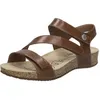 Image de Josef Seibel Tonga 25, Sandales Femme, Marron 69 480 Camel, 39 EU