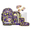 Image de ergobag Pack Ensemble Cartable Ergonomique Flexible 6 Pièces Set 1ère Classe Primaire pour Filles et Garçons, Subärkraft - Lila, taille unique
