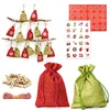 Image de DuneDesign Le calendrier de l'Avent parfait à remplir 24 sachets cadeaux Kit de bricolage complet