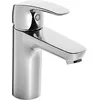 Image de Hansa HANSAPINTO DN15 45022283 Mitigeur monocommande XL pour lavabo avec marquage chaud froid et mousseur d'air Débit constant 6 l/min Écart 115 mm