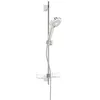 Image de Hansa Hansabasicjet Style Kit de douche mural 3 jets Chromé 720 mm