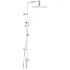 Image de Hansa Hansabasicjet 44380300 Système de douche de tête 200 x 200 mm Angle Eco Flow projection 407 mm