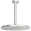 Image de Hansa Hansava 442702 Pommeau de douche rond, diamètre 250 mm, 1 jet, montage au plafond, couleur : chromé