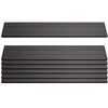 Image de Lot de 7 Lattes pour Brise-Vue en WPC Sarthe, Planches Brise-Vent, env. 1m² - 90cm, Anthracite