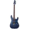 Image de Schecter C-1 Platinum See Thru Midnight Blue Satin elektrische gitaar