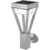 Image de LEDVANCE ENDURA SOLAR BOUQUET WALL SENSOR 36,5cm - applique solaire avec détecteur de mouvement, lampe de jardin, 3 modes de fonctionnement, 6W, 3000K, 200-550 lumen, IP44, argenté