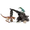Image de Schleich Dinoset mit Höhle, Kunststoff-Figur