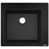 Image de hansgrohe S51 S510-F450 Evier encastré 450, Noir graphite, 43312170