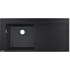 Image de S5110-F450 Evier encastré 450avec égouttoir noir graphite