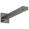 Image de hansgrohe Bras de douche E 428 mm, Noir chromé brossé, 27694340